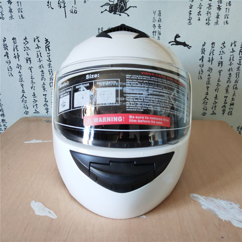 Motorcycle Helmet Inner Sun Visor Lens - İç Güneşliği ve Çift Vizörlü Güvenlikli
