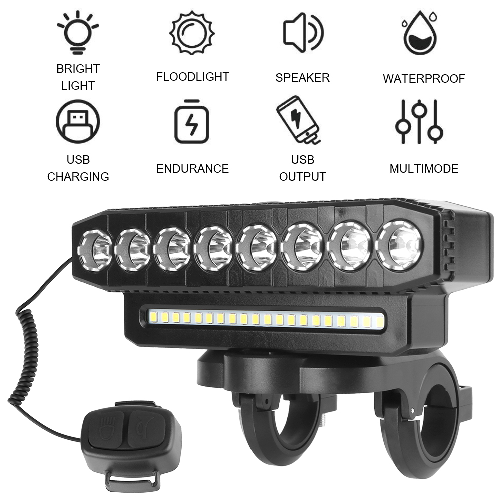 Universal Motorcycle Led Headlight Projector - Su geçirmez Motosiklet Spot Işıkları Taşınabilir