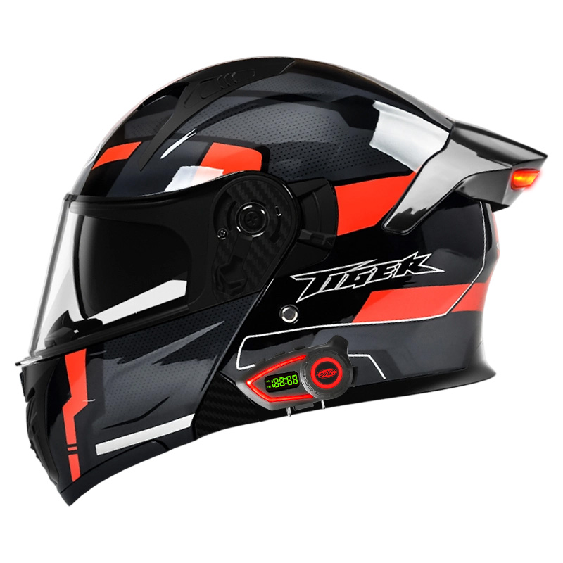 LED Akıllı Arka Lambalı Motosi - Full Face Motorcycle Helmet With Bluetooth incelemesi ve fiyatı