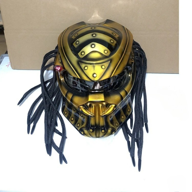 Racing Predator Warrior Tam Yü - Custom Predator Motorcycle Helmet incelemesi ve fiyatı
