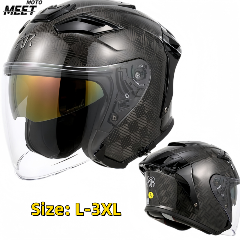 Tam Yüz Kapanan Motosiklet Kas - Carbon Fiber Lightweight Motorcycle Helmet incelemesi ve fiyatı