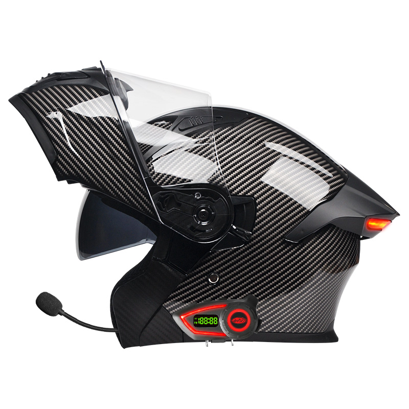 ABS Malzemeli Motosiklet Kaskl - Full Face Motorcycle Helmet With Bluetooth incelemesi ve fiyatı