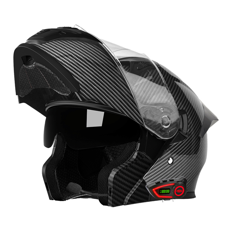 ABS Malzemeli Motosiklet Kaskl - Full Face Motorcycle Helmet With Bluetooth incelemesi ve fiyatı
